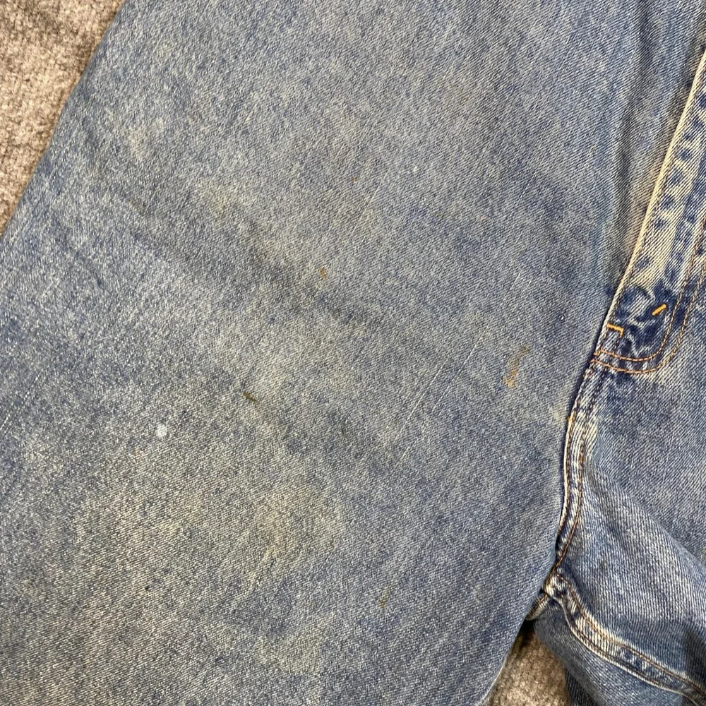 Levis 569 Loose Straight Mens 38 Blue Denim Shorts Baggy Jorts Medium Vintage